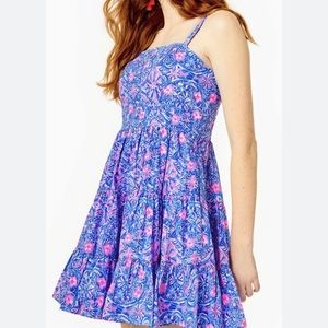 EUC Lilly Pulitzer Alison Dress with back smocking 💕